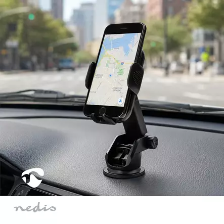 Smartphone Bil Fäste | Fönster och instrumentpanel i bilen | Universella | Maximal skärmstorlek: 7 " | Depth Adjustment / Justerbar vinkel - Ställningar - 5412810481576 - 5