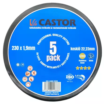 Katkaisulaikka - Skivor för vinkelslipmaskin - 6438168116686 - 2