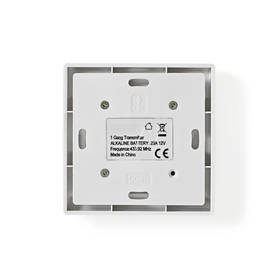 RF Plug | RF, frequency 433 Mhz | Vit - Smart hem - 5412810319336 - 2