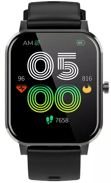 =C3=84lykello musta Denver SW-181 BLACK - Smartklockor och aktivitetsmätare - 5706751060496 - 2