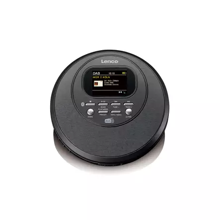 Discman med DAB Bluetooth® och färgkarta TFT Svart - CD/DVD-spelare - 8711902079576 - 10