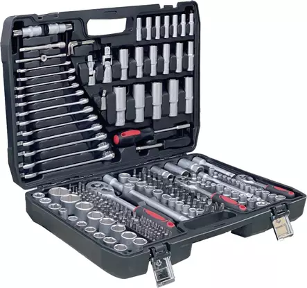 Hylsnyckelsats 216 delar 1/4", 1/2" och 3/8" - Hylsnyckelsatser - 6438168119366 - 1