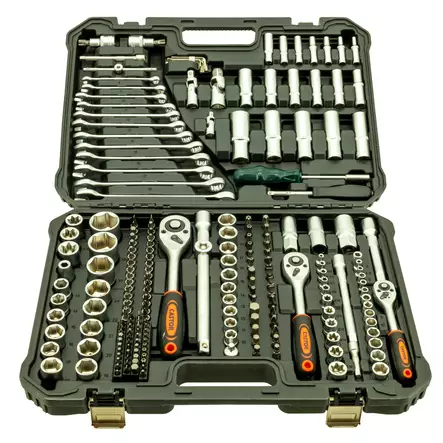 Hylsnyckelsats 216 delar 1/4", 1/2" och 3/8" - Hylsnyckelsatser - 6438168119366 - 2