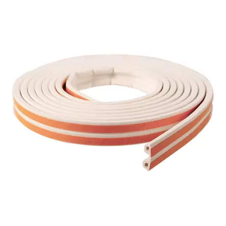 Fönstertätning 6m P-profil vit Mag-Pro - EPDM-gummi, självhäftande - Fönster- och dörrtätningar - 6418536038246 - 2
