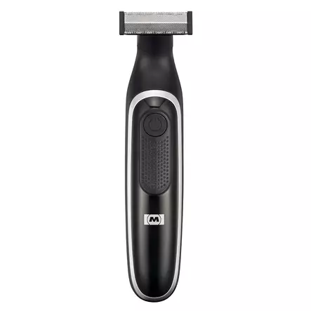 Uppladdningsbar skägg- och kroppstrimmer med ultratunn rakhyvel, inklusive 4 distanskammar Svart - Rakapparater och damrakapparater - 8711902081616 - 1