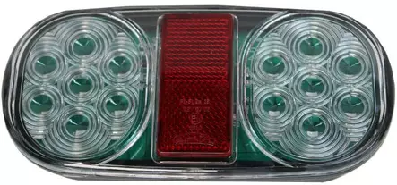 Led-bakljus 12V 160*80*35 mm Höger - Släpvagnsljus och elartiklar - 6430074696276 - 1