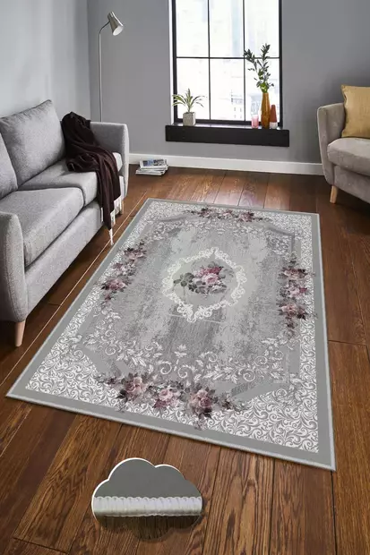 Gångmatta Conceptum Hmnt830 Flerfärgad Polyester 100x150 cm - Stora och medelstora mattor - 8682870599796 - 2