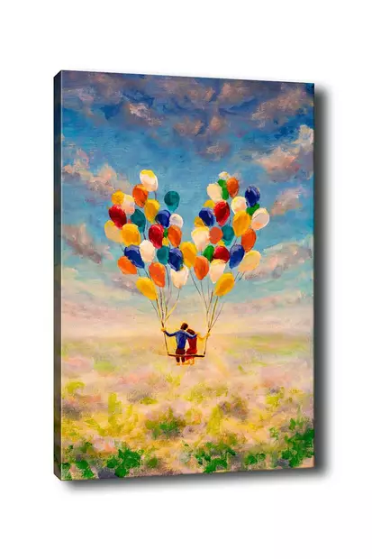 Canvastavla Wallity Flerfärgad Canvas 50x70 cm - Tavlor och ramar - 8681875608816 - 1