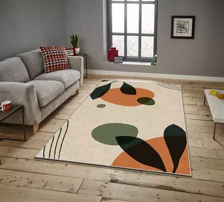 Matta Conceptum Crpt49 Flerfärgad Polyester 80x140 cm - Små mattor och gångmattor - 8683342180986 - 2