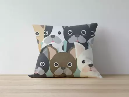 Kuddfodral Aberto Design a1143 Flerfärgad Polybomull 43x43 cm - Prydnadskuddar - 8682870195226 - 1