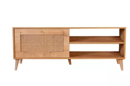 TV-bänk Hanah Home Hazeran 140 Ek Spånskiva 138x55x41 cm - TV-bänkar - 8683742868026 - 1