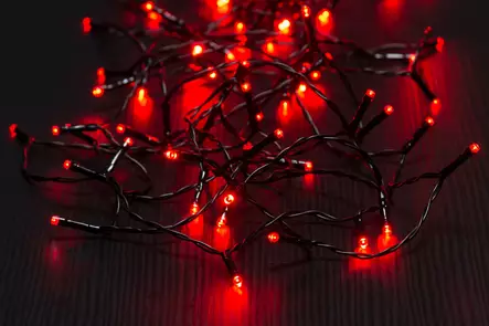 Valoketju 80 LED punainen Finnlumor - Ljusslingor - 6410416424286 - 1