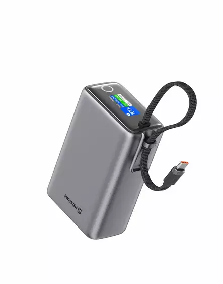 Reservströmförsörjning 25000mAh 100W Swissten 22013977 - Powerbanks - 8595217493346 - 1