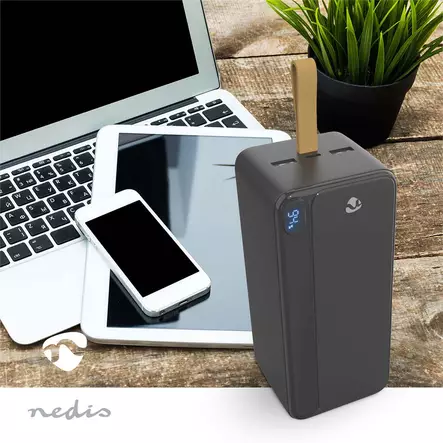 Powerbank | 10000 mAh | 20 W | 1.5 / 1.67 / 2.0 / 2.22 / 3.0 A | Enhetens utgångsanslutning: 1x USB-C / 2x USB-A | Enhetens ströminmatningsanslutning: 1x USB-C | Lithium-Polymer | Display - Powerbanks - 5412810471256 - 11