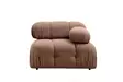 Fåtölj Atelier del Sofa Bubble 1R Brun Bouclé Polyester 95x95x75 cm - Soffor - 8683743323876 - 7