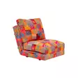 Bäddfåtölj Atelier del Sofa Taida Multicolor Patchwork Digitaltyg 185x60x26 cm - Bäddsoffor - 8683342977876 - 1