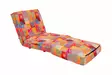 Bäddfåtölj Atelier del Sofa Taida Multicolor Patchwork Digitaltyg 185x60x26 cm - Bäddsoffor - 8683342977876 - 10