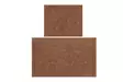 Badrumsmatta Set Mijölnir Flerfärgad 100% Bomull Antibakteriell Halkfri 50x60 cm & 60x100 cm - Badrumsmattor och våtrumsmattor - 8681875272406 - 5