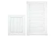 Badrumsmatta Set Mijölnir Krämvit 100% Bomull Halkfri Maskintvättbar 50x60 cm & 60x100 cm - Badrumsmattor och våtrumsmattor - 8682870190306 - 1