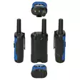 Walkie-Talkie Set | 2 handenheter | Upp till 7 km | Frekvenskanaler: 8 | PTT / VOX | 24 h standby | Headsetutgång | Inbyggd ficklampa | Svart - Walkie-talkies och megafoner - 8712412585786 - 45