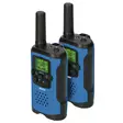 Walkie-Talkie Set | 2 handenheter | Upp till 7 km | Frekvenskanaler: 8 | PTT / VOX | 24 h standby | Headsetutgång | Inbyggd ficklampa | Svart - Walkie-talkies och megafoner - 8712412585786 - 11