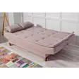 3-sits bäddsoffa Atelier del Sofa Kelebek Rock Tyg 190x85x90 cm - Bäddsoffor - 8681875598216 - 4