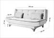 3-sits bäddsoffa Atelier del Sofa Kelebek Rock Tyg 190x85x90 cm - Bäddsoffor - 8681875598216 - 7