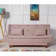 3-sits bäddsoffa Atelier del Sofa Kelebek Rock Tyg 190x85x90 cm - Bäddsoffor - 8681875598216 - 3
