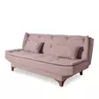 3-sits bäddsoffa Atelier del Sofa Kelebek Rock Tyg 190x85x90 cm - Bäddsoffor - 8681875598216 - 1