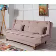 3-sits bäddsoffa Atelier del Sofa Kelebek Rock Tyg 190x85x90 cm - Bäddsoffor - 8681875598216 - 2