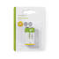 Alkaline batteri 9V | 6LR61 | 1-Pack - Alkaliska batterier - 5412810266906 - 2