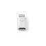 Lightning Adapter | Apple Lightning, 8-stifts | USB Micro-B Hona | Guldplaterad | Rund | Aluminium | Kartong med täckt fönster - Blixtkablar - 5412810262656 - 2