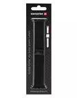 Apple Watch armband | Svart | 38-41 mm | Stål | Swissten - Smartklockor och aktivitetsmätare - 8595217477186 - 2