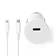 Billaddare | 20 W | 1.67 / 2.22 / 3.0 A | Antal utgångar: 1 | Port typ: USB-C | Lightning 8-Pin (Lös) Kabel | 1.00 m | Automatiskt val av Spänning - Bilbatteriladdare - 5412810334636 - 3