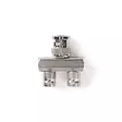 BNC Adapter | BNC Hane | 2x BNC Hona | Nickelplaterad | 50 Ohm | Splitter | Metall | Silver | 10 st. | Plastpåse - Videoadaptrar - 5412810298556 - 1