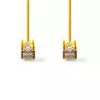 CAT5e nätverkskabel | SF/UTP | RJ45 hane | RJ45 hane | 20.0 m | Rund | PVC | Gul | Plastpåse - Dator och nätverk - 5412810276776 - 10