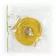 CAT5e nätverkskabel | SF/UTP | RJ45 hane | RJ45 hane | 20.0 m | Rund | PVC | Gul | Plastpåse - Dator och nätverk - 5412810276776 - 72