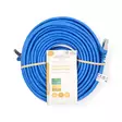 CAT5e nätverkskabel | SF/UTP | RJ45 hane | RJ45 hane | 20.0 m | Rund | PVC | Blå | Label - Dator och nätverk - 5412810422616 - 66
