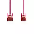 CAT6 Nätverkskabel | RJ45 hane | RJ45 hane | S/FTP | 15.0 m | Rund | LSZH | Rosa | Plastpåse - Dator och nätverk - 5412810278046 - 10
