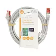 CAT6 Nätverkskabel | RJ45 hane | RJ45 hane | S/FTP | 2.00 m | Rund | LSZH | Grå | Label - Dator och nätverk - 5412810423576 - 66