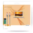 CAT6 Nätverkskabel | RJ45 hane | RJ45 hane | S/FTP | 30.0 m | Inomhus | Rund | LSZH | Grå | Låda - Dator och nätverk - 5412810416516 - 66