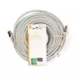 CAT6 Nätverkskabel | RJ45 hane | RJ45 hane | S/FTP | 30.0 m | Rund | LSZH | Grå | Label - Dator och nätverk - 5412810423606 - 66