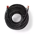 CAT6 Nätverkskabel | RJ45 hane | RJ45 hane | U/UTP | 50.0 m | Utomhus | Rund | PE | Svart | Label - Dator och nätverk - 5412810424566 - 75