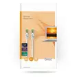 CAT7 nätverkskabel | S/FTP | RJ45 hane | RJ45 hane | 5.00 m | Snagless | Rund | LSZH | Vit | Låda - Dator och nätverk - 5412810349166 - 66