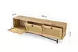 TV-bänk Hanah Home Alcazar 180 Ek Spånskiva 180x60x40 cm - TV-bänkar - 8682870168596 - 7