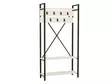 Hallmöbel Hanah Home Alfa Vit Spånskiva 90x180x34 cm - Hallskåp - 8681875683226 - 3