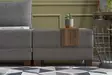Hörnbäddsoffa Atelier del Sofa Fly Brun Polyester 210x280x70 cm - Soffor - 8681875112436 - 4