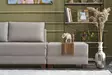 Hörnbäddsoffa Atelier del Sofa Fly Cream Bomull och Polyester 210x280x70 cm - Soffor - 8682870926776 - 4