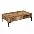 Soffbord Hanah Home Istanbul Valnöt Spånskiva 105x32,6x60 cm - Soffbord - 8683342719056 - 4