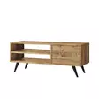 TV-bänk Hanah Home Cd1-A Furu Spånskiva 110x44x40 cm - TV-bänkar - 8683342403566 - 6